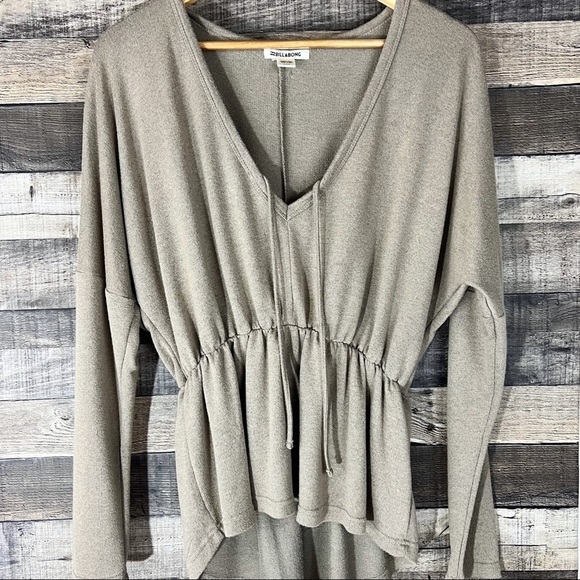 Billabong Make It Peplum Top Fairycore Boho - Picture 1 of 7